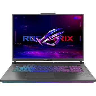  Ноутбук ASUS G814JV-N6035 (90NR0CM1-M00B80) 18"/QHD+/IPS/500N/240Hz/i7-13650HX/16GB/SSD1TB/RTX 4060 8GB/Backlit/DOS/Eclipse Gray 